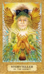 Le Chaudron de Morrigann: Chrysalis Tarot (IX. The Hermit)