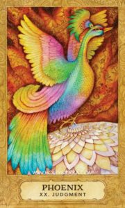 Le Chaudron de Morrigann: Chrysalis Tarot (XX. Judgment)