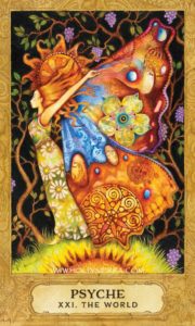 Le Chaudron de Morrigann: Chrysalis Tarot (XXI. The World)