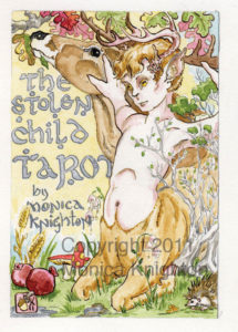 Le Chaudron de Morrigann: The Stolen Child Tarot (title card)