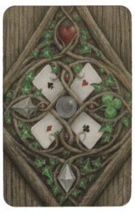 Le Chaudron de Morrigann: The Enchanted Lenormand - Dos de carte