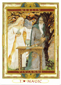 Le Chaudron de Morrigann: The Lover's Path Tarot (I. Magic - Merlin & Vivianne)