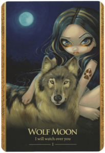 Le Chaudron de Morrigann: Oracle of the Shapeshifters (01. Wolf Moon)