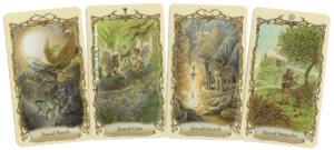 Le Chaudron de Morrigann: Fantastical Creatures Tarot - Minor Arcana (Aces)